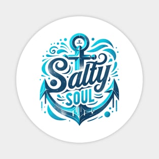Boating Salty Soul Magnet